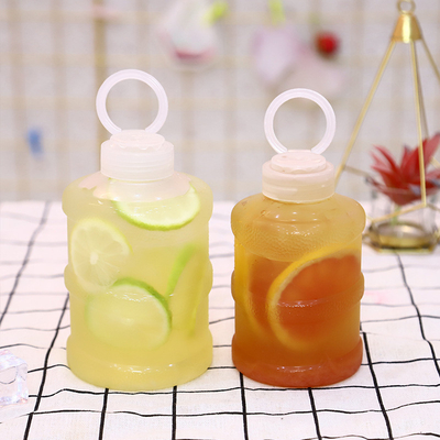 Các chai trà sữa nhựa hiện đại với cách điện Thiết kế chống rò rỉ Khả năng khác nhau Rõ hoặc tùy chỉnh màu sắc