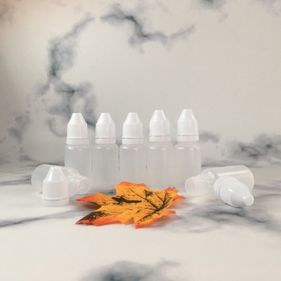 10ml Logo tùy chỉnh chai nhỏ giọt thủy tinh Đen trong suốt nhỏ giọt chất lỏng với bề mặt mịn