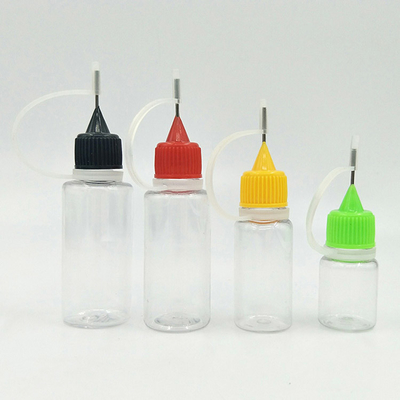 Máy nhỏ giọt thủy tinh trơn trơn Mũi vít 10ml-120ml Đen minh bạch Tùy chỉnh