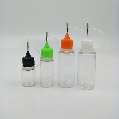 Máy nhỏ giọt thủy tinh trơn trơn Mũi vít 10ml-120ml Đen minh bạch Tùy chỉnh