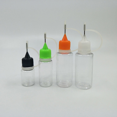 Máy nhỏ giọt thủy tinh trơn trơn Mũi vít 10ml-120ml Đen minh bạch Tùy chỉnh