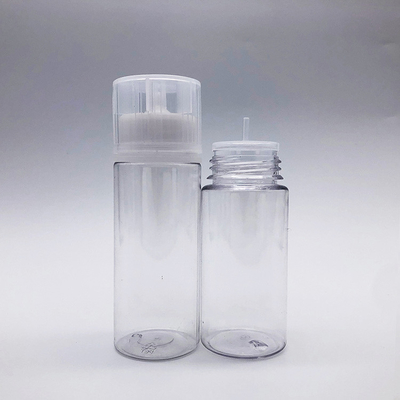 E chai PET tròn lỏng gói đa dạng cổ chống trẻ em minh bạch 10ml - 100ml kích thước