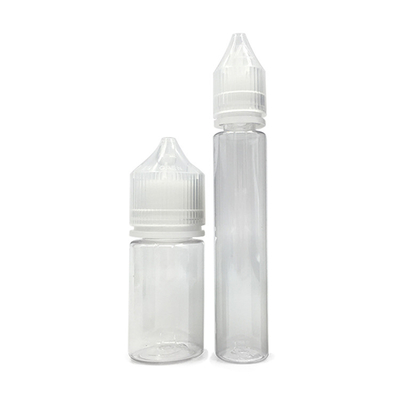Viên chai nước PET E tròn với nắp vít chống trẻ em Logo tùy chỉnh minh bạch