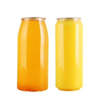Các chai trà sữa tinh khiết có thể tùy chỉnh với tay cầm 120ml đến 500ml Capacity Square Round Shape