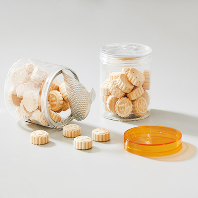 Elegant Plastic Cosmetic Jar Set Custom Printing Various Sizes cho các sản phẩm làm đẹp