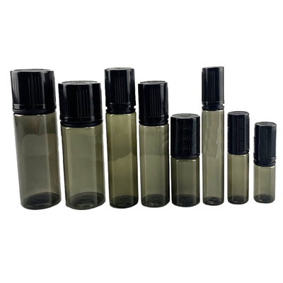 10ml-100ml chai nhỏ giọt chất lỏng PET Custom Logo Screen Printing Round Shape