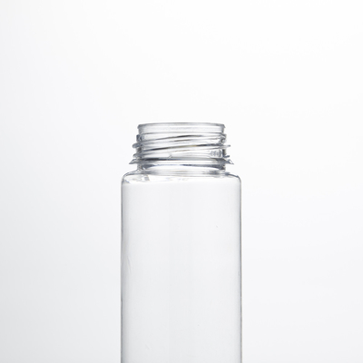 chai chất lỏng PET E tròn với Custom Logo Screw Cap Seal