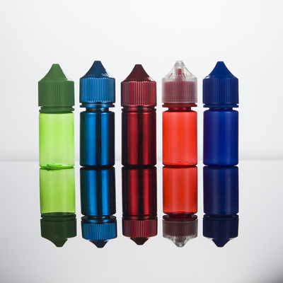 Các chai nhỏ giọt chất lỏng PET 10ml-100ml có thể tùy chỉnh với nắp vít chống trẻ em