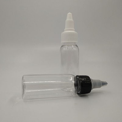 15ml 30ml 50ml 70ml 80ml 100ml chai nhựa đinh nắp với in tùy chỉnh