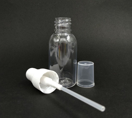 Vỏ tròn Transparent PET chai phun nhựa thiết kế cổ điển bề mặt mịn bền