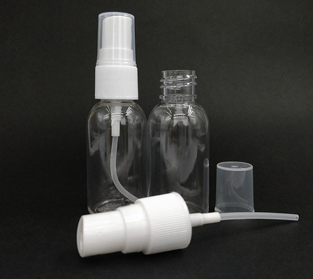 Vỏ tròn Transparent PET chai phun nhựa thiết kế cổ điển bề mặt mịn bền