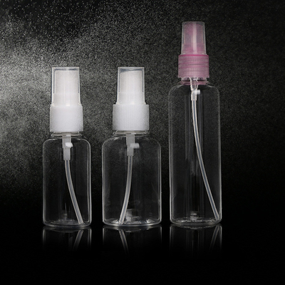 Năng lượng cao 100ml 120ml 150ml 200ml 250ml 500ml Đơn giản màu trắng Amber màu xanh PET nhựa bọc mỹ phẩm bình xịt