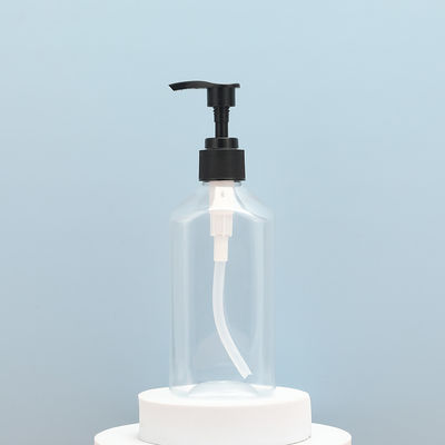 In màn hình chai kem nhựa được xây dựng bằng cách sử dụng PET cơ thể và PET thùng chứa cổ áo cho nhu cầu đóng gói chăm sóc da mỹ phẩm