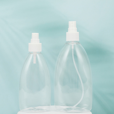 Các chai kem PMMA tròn rõ ràng 250ml 300ml 500ml Mẫu được cung cấp màu trắng/yêu cầu của khách hàng