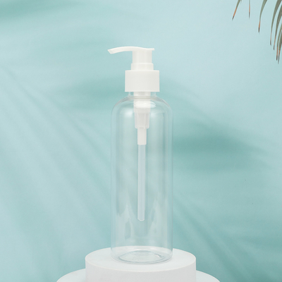 PMMA vòng chai kem nhựa hình dạng tùy chỉnh PET cổ áo UV điện áp Cap 250ml-500ml