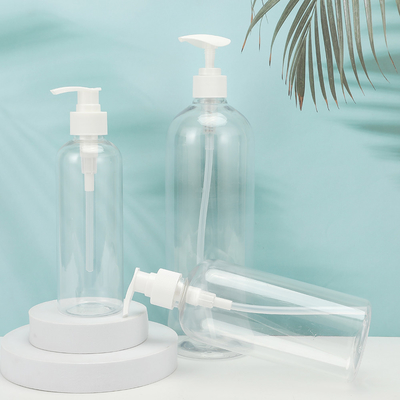 PMMA vòng chai kem nhựa hình dạng tùy chỉnh PET cổ áo UV điện áp Cap 250ml-500ml