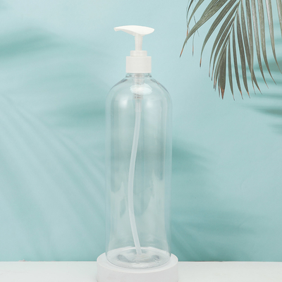 PMMA vòng chai kem nhựa hình dạng tùy chỉnh PET cổ áo UV điện áp Cap 250ml-500ml