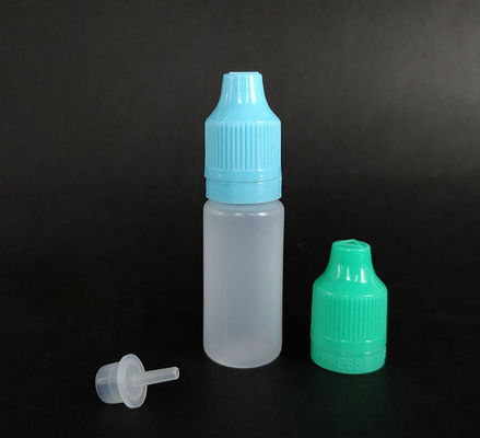 Nhìn qua Đen tùy chỉnh chai nhỏ giọt 10ml-120ml bề mặt mịn cho lưu trữ chất lỏng