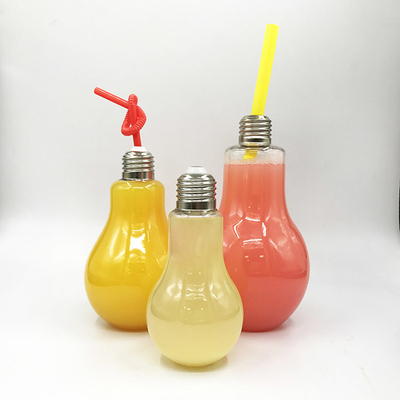 Hộp trà sữa bằng nhựa chống rò rỉ với vít trên nắp 500ml Capacity Square Round Shape 0.5kg Weight Handle