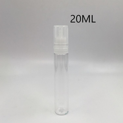 Custom in PET chai nhỏ giọt chất lỏng Transparent Screw Cap với dung lượng khác nhau