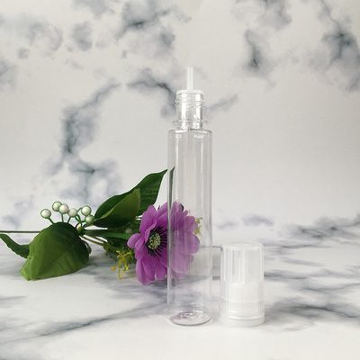 E PET lỏng chai tròn Clear Screw Cap in ấn tùy chỉnh