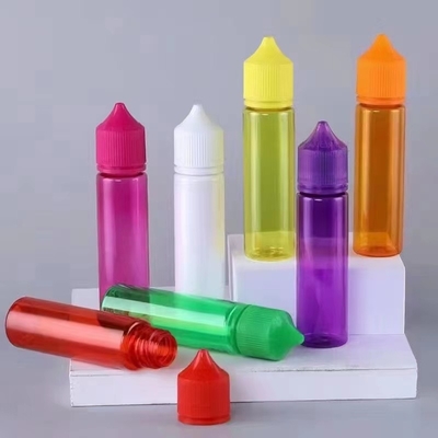 Childproof vòng trong suốt chai E chất lỏng với Logo tùy chỉnh và in màu sắc