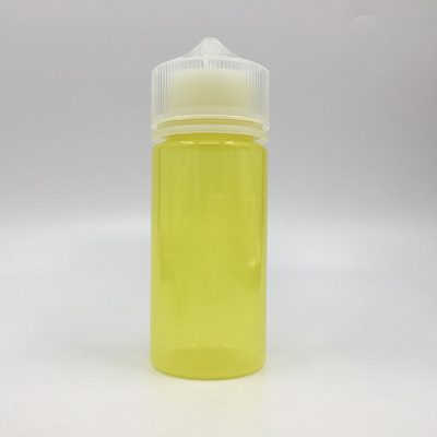 100ml chai nước E tròn trong suốt với nắp vít chống trẻ em