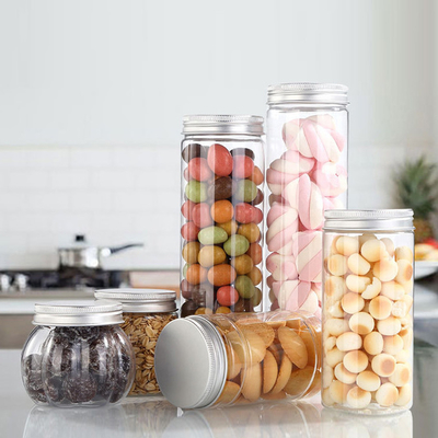 Khả năng tùy biến 5oz thùng chứa bình nhựa với niêm phong tấm nhôm để lưu trữ cá nhân