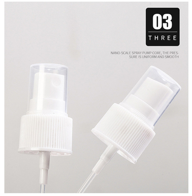 120ml chất lượng cao chai phun nhựa rõ ràng mỹ phẩm rỗng chai nhựa PET ống phun sương mù mịn