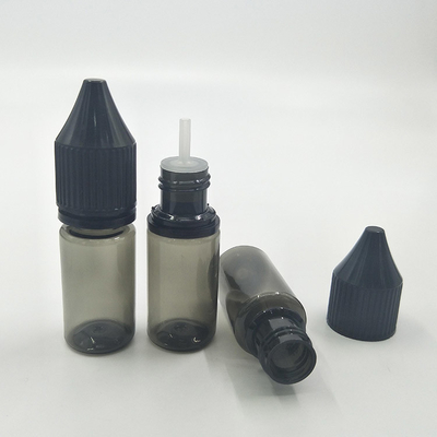 Custom in PET nước nhỏ giọt chai với nắp vít và thiết kế nhãn in màn hình