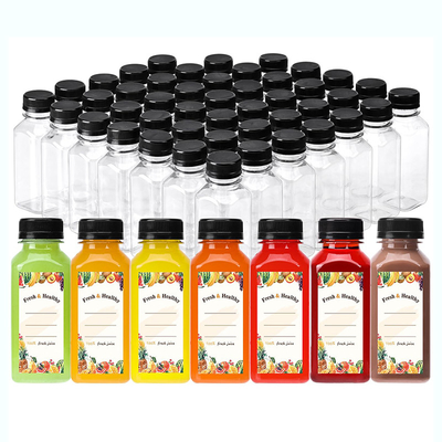 Modern Square Round Glass Milk Tea chai 120ml 250ml 500ml Capacity