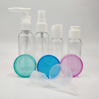 Các chai kem nhựa UV mạ điện với nắp đầu lật trong kích thước 30ml 50ml 60ml
