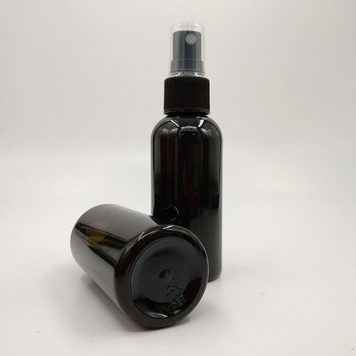 118mm Clear Round PETG Plastic Pump Bottle cho việc phân phối dầu gội