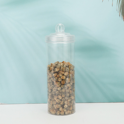 2oz chai nhựa trong suốt với nắp tùy chọn