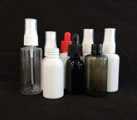 50ml 80ml Empty Pet Cosmetic chai xịt tóc nhựa chai bơm sương mù liên tục