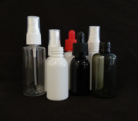 50ml 80ml Empty Pet Cosmetic chai xịt tóc nhựa chai bơm sương mù liên tục