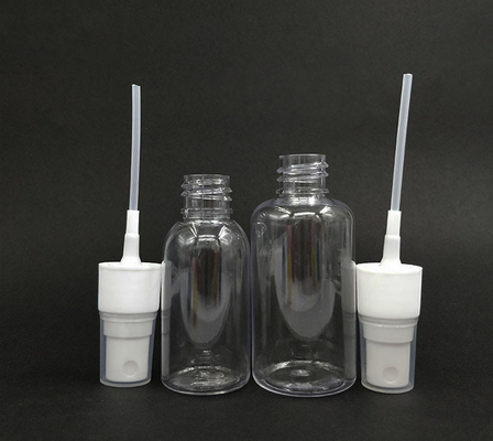 Đồ bán buôn trống 1oz 10ml 30ml 50ml 60ml 100ml 120ml hình tròn Bao bì Mờ mịn PET Nhựa ống mặt
