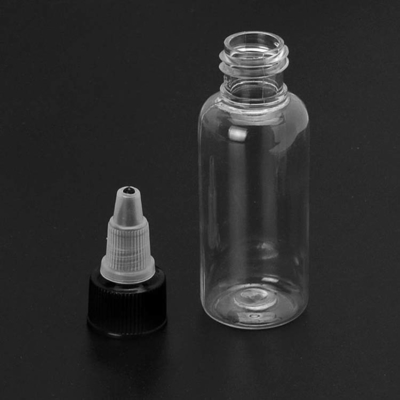 Các chai nhỏ giọt thủy tinh chất lỏng tùy chỉnh với nắp vít