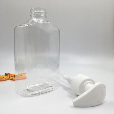 24mm Caliber Clear squeeze pump chai PET cho sản phẩm mỹ phẩm