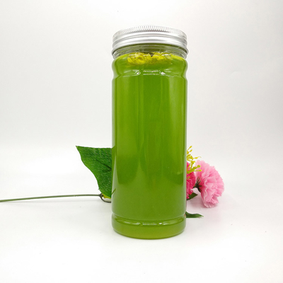 Stylish 0.5kg Milk Tea Bottle with Customizable Handle and Screw On Lid
