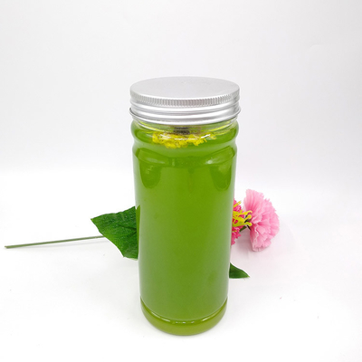 Stylish 0.5kg Milk Tea Bottle with Customizable Handle and Screw On Lid