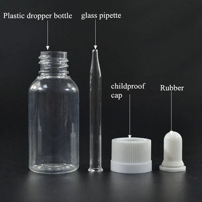 Các chai nhỏ giọt thủy tinh cao cấp có dung lượng từ 10 ml đến 120 ml