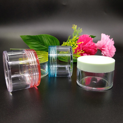 Thùng mỹ phẩm bằng nhựa trong suốt với miếng dán nhạy cảm với áp suất