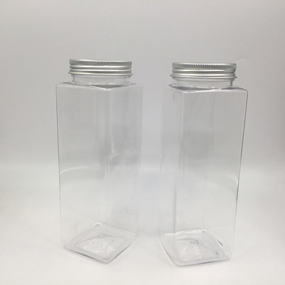 chai trà bong bóng nhẹ không chứa BPA với vít trên nắp 0,5kg rõ ràng hoặc tùy chỉnh