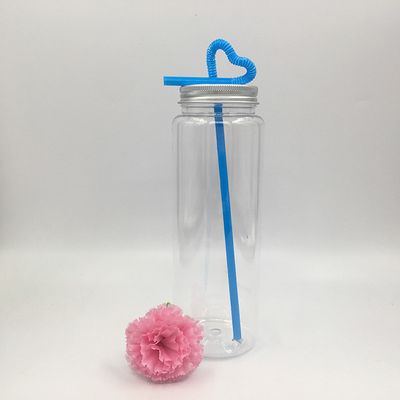 chai trà bong bóng nhẹ không chứa BPA với vít trên nắp 0,5kg rõ ràng hoặc tùy chỉnh