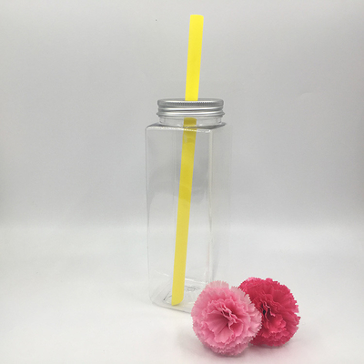 chai trà bong bóng nhẹ không chứa BPA với vít trên nắp 0,5kg rõ ràng hoặc tùy chỉnh