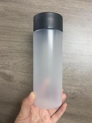 Các chai trà sữa nhựa rõ ràng có thể tùy chỉnh với thiết kế hiện đại cách nhiệt