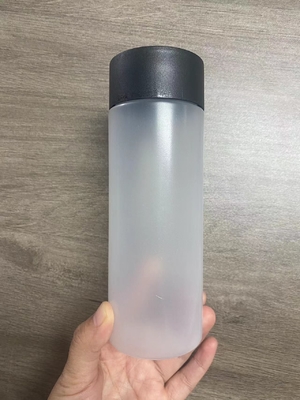Các chai trà sữa nhựa rõ ràng có thể tùy chỉnh với thiết kế hiện đại cách nhiệt