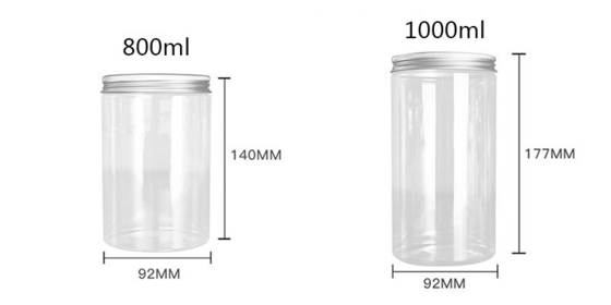 Các thùng chứa nhựa rõ ràng để lưu trữ