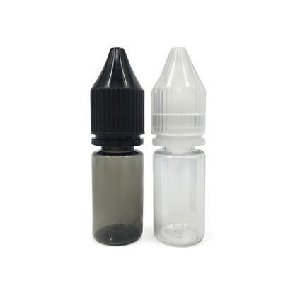 18mm Neck Size Custom Logo PET Screen in chai nhỏ cho chất lỏng 100ml